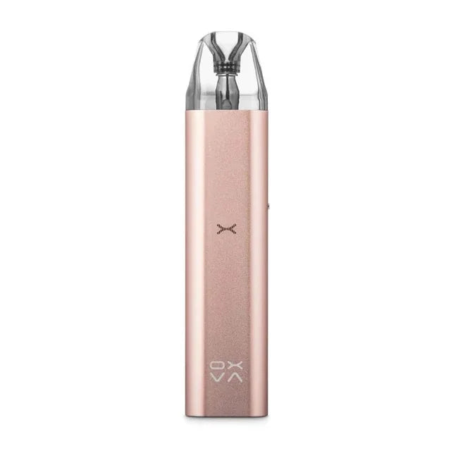 OXVA Xlim SE Pod Kit in Rose Gold - a sleek e‑cigarette vape pod with a powerful 900mAh battery and 2ml e‑liquid capacity, offering adjustable airflow and smooth vapor production for a reliable all‑day vaping experience.