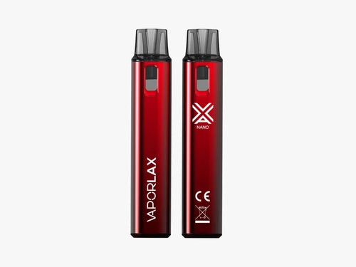 Vaporlax Nano Refillable Pod System Vape Kit 500mAh, Rechargeable, Reusable TPD
