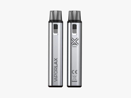 Vaporlax Nano Refillable Pod System Vape Kit 500mAh, Rechargeable, Reusable TPD