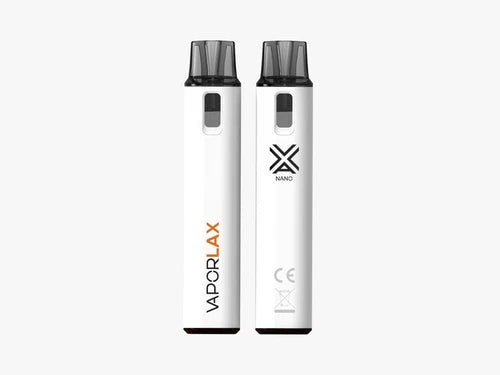 Vaporlax Nano Refillable Pod System Vape Kit 500mAh, Rechargeable, Reusable TPD