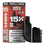 Load image into Gallery viewer, Insta Max 15K Prefilled Pods in Cola flavour – long-lasting vape pods with bold flavours and smooth nicotine delivery
