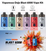 Load image into Gallery viewer, Vaporesso Dojo Blast 6000 Puffs Vape Kit 6k BIG Puff
