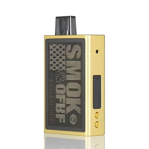 SMOK & OFRF NexMesh Pod Kit 1200mAh in Gold Color, featuring a compact design and powerful 1200mAh battery.