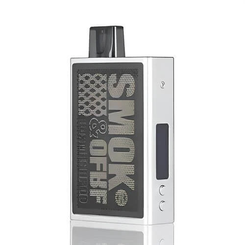 SMOK & OFRF NexMesh Pod Kit 1200mAh in Silver Color, featuring a compact design and powerful 1200mAh battery.