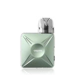 Load image into Gallery viewer, Aspire Cyber X Vape Pod Kit in Sage Green – futuristic and compact pod system with a side-fire button, adjustable airflow, and mesh coil technology for smooth, flavorful vaping.
