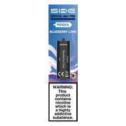 Blueberry Lime SKE Crystal 4 in 1 Prefilled Pods – premium vape pods with multiple flavour options and smooth performance