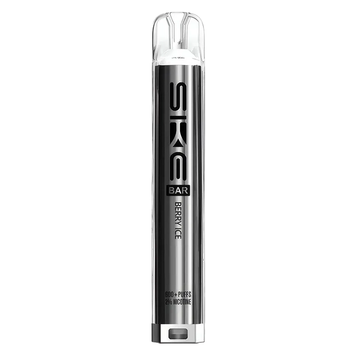SKE Crystal Bar 600 Prefilled Pod Kit in berry ice – Rechargeable 20mg MTL Vape Pod System