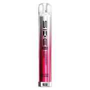 SKE Crystal Bar 600 Prefilled Pod Kit in strawberry burst – Rechargeable 20mg MTL Vape Pod System
