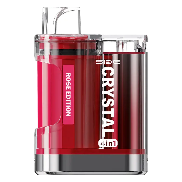 SKE Crystal 4 in 1 Prefilled Pod Kit Rose Edition – multi-flavor, high-capacity vape kit with sleek design