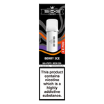 Load image into Gallery viewer, SKE Crystal Bar 600 Pro Prefilled Pods in Berry Ice flavor – sleek vape device with up to 600 puffs.
