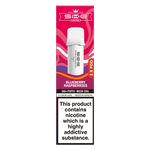Load image into Gallery viewer, SKE Crystal Bar 600 Pro Prefilled Pods in Blueberry Raspberries flavor – sleek vape device with up to 600 puffs.

