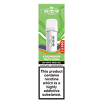 Load image into Gallery viewer, SKE Crystal Bar 600 Pro Prefilled Pods in Kiwi Passion Fruit Guava flavor – sleek vape device with up to 600 puffs.
