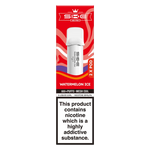 Load image into Gallery viewer, SKE Crystal Bar 600 Pro Prefilled Pods in Watermelon Ice flavor – sleek vape device with up to 600 puffs.

