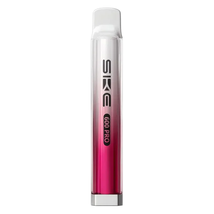SKE Crystal 600 Pro Prefilled Pod Kit Fizzy Cherry – smooth, icy cherry flavor in a sleek disposable vape