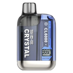 Load image into Gallery viewer, SKE Crystal CL6000 Prefilled Pod Kit in Blueberry Sour Raspberry flavor – compact vape device with up to 6,000 puffs.
