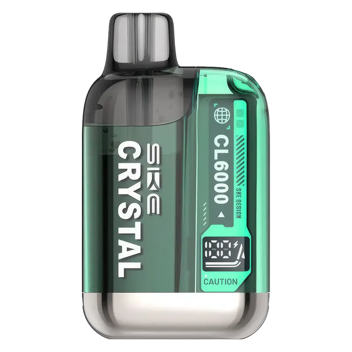 SKE Crystal CL6000 Prefilled Pod Kit in Watermelon Ice flavor – compact vape device with up to 6,000 puffs.