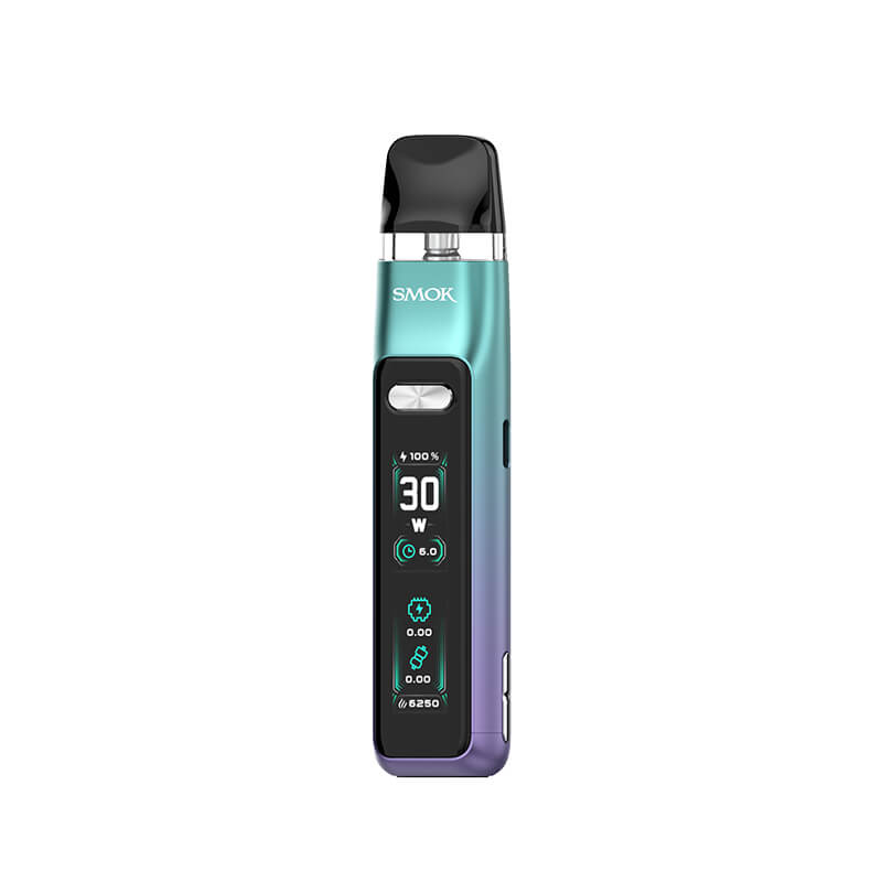 SMOK Novo GT Vape Kit in Blue Purple  – modern and lightweight vape device with a sleek metallic finish and smooth airflow performance.
