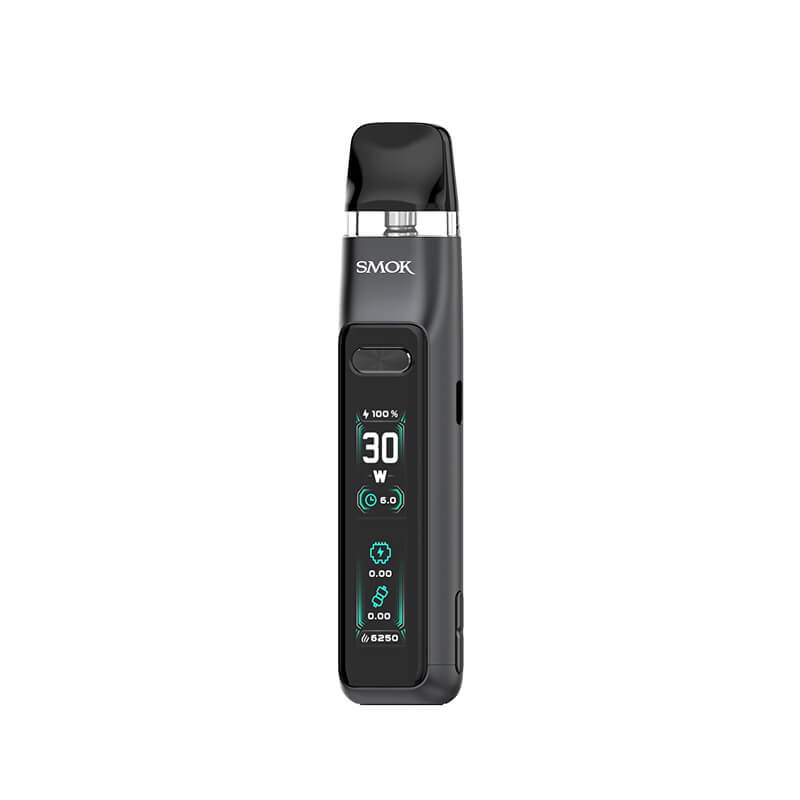 SMOK Novo GT Vape Kit in Space Grey – modern and lightweight vape device with a sleek metallic finish and smooth airflow performance.