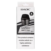 SMOK Nord C Refillable Pods – 4.5ml side-fill, leak-resistant, compatible with RPM 2 coils for rich flavor.