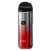 SMOK Nord Pro pod kit in Silver Red Armour with 1100mAh battery