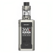 SMOK R-Kiss 2 Vape Kit in Silver – powerful dual-battery vape device with a metallic finish, bold design, and advanced performance features.