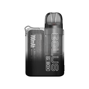 SMOK Solus G-Box Vape Kit in Transparent – ultra-lightweight pod system with a clear, see-through body design, built-in 700mAh battery, draw-activated firing, and compatibility with Solus pods for smooth MTL vaping.