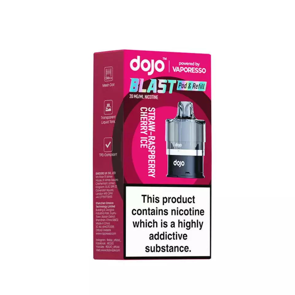 VAPORESSO DOJO BLAST 6000 PRE-FILLED PODS