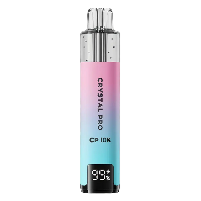 Crystal Pro CP 10K Prefilled Pod Kit in BLue Razz flavor – stylish vape device with up to 10,000 puffs.