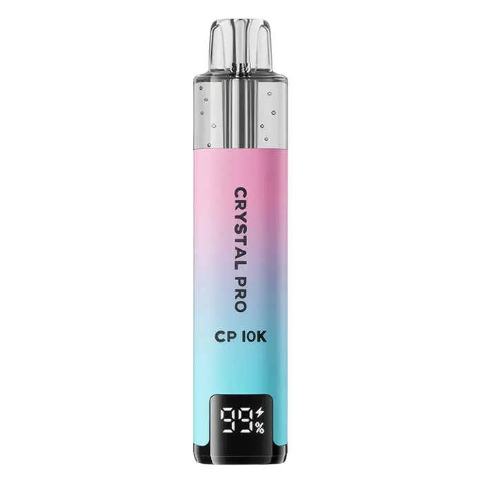 Crystal Pro CP 10K Prefilled Pod Kit in Cherry Berry flavor – stylish vape device with up to 10,000 puffs.