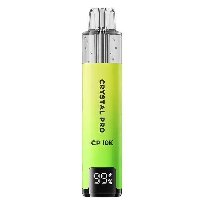 Crystal Pro CP 10K 0mg Fresh Mint vape kit with 10000 puffs, mesh coil and rechargeable pod system for UK users