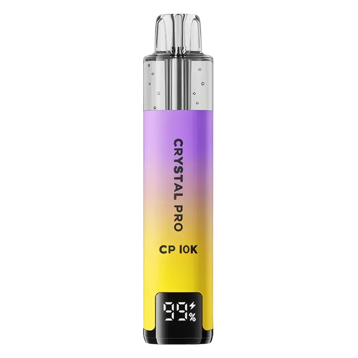 Crystal Pro CP 10K 0mg Gummy Bear vape kit with 10000 puffs, mesh coil and rechargeable pod system for UK users