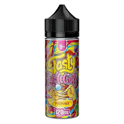 Tasty Fruity Premium E-Liquid 100ml Pinepunch – bold, juicy vape juice with vibrant fruit flavors and smooth 70/30 VG PG blend