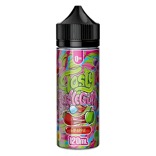 Tasty Fruity Premium E-Liquid 100ml Strapple – bold, juicy vape juice with vibrant fruit flavors and smooth 70/30 VG PG blend