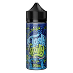 Load image into Gallery viewer, Tasty Fruity Premium E-Liquid 100ml Blue Raspberry – bold, juicy vape juice with vibrant fruit flavors and smooth 70/30 VG PG blend
