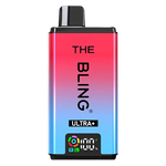 Load image into Gallery viewer, The Bling Ultra Plus 30K Prefilled Pod Kit in Cherry Watermelon/ Watermelon Ice flavor – vibrant vape device with up to 30,000 puffs.
