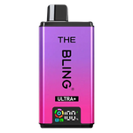 Load image into Gallery viewer, The Bling Ultra Plus 30K Prefilled Pod Kit in Grape Gummy Bear/ Strawberry Gummy Bear flavor – vibrant vape device with up to 30,000 puffs.
