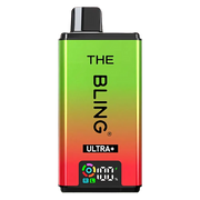 The Bling Ultra Plus 30K Prefilled Pod Kit in Strawberry Kiwi/ Strawberry Watermelon flavor – vibrant vape device with up to 30,000 puffs.