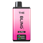 Load image into Gallery viewer, The Bling Ultra Plus 30K Prefilled Pod Kit in Strawberry Raspberry/ Cherry Ice flavor – vibrant vape device with up to 30,000 puffs.
