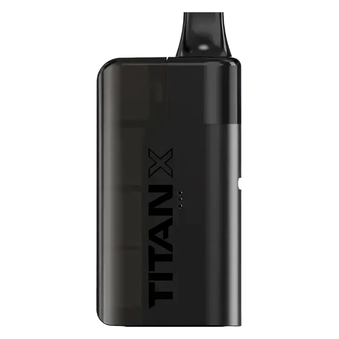Titan X Prefilled Pod Kit in Cola Freeze flavor, a sleek and easy-to-use disposable vape, prefilled with smooth nicotine salt e-liquid for a satisfying and convenient vaping experience.