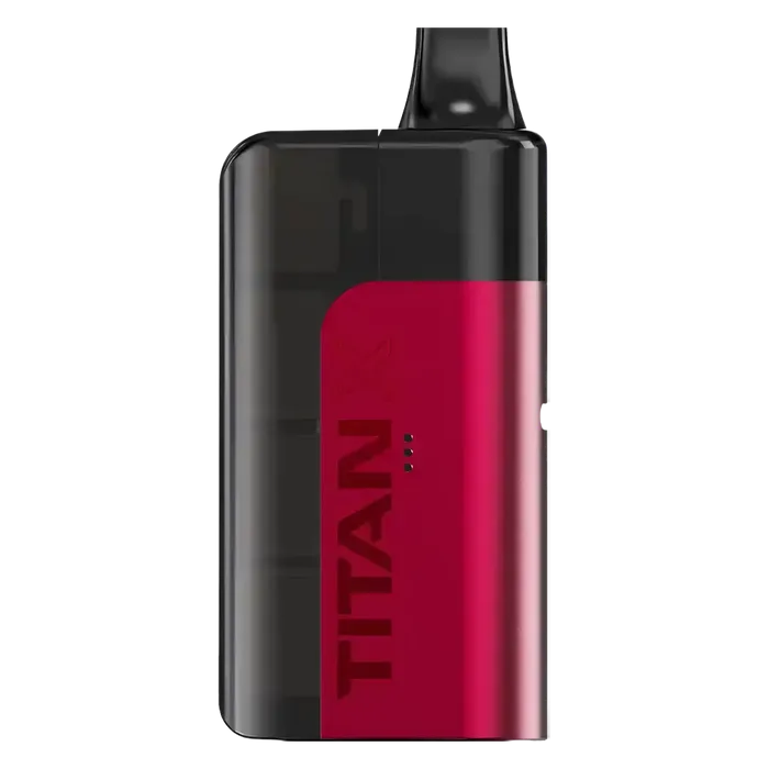 Titan X Prefilled Pod Kit in Fruit Punch flavor, a sleek and easy-to-use disposable vape, prefilled with smooth nicotine salt e-liquid for a satisfying and convenient vaping experience.