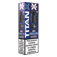Titan - X Prefilled Replaceable Pods Refil Containers 20mg Pods - UK Dispatch