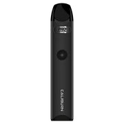 Uwell Caliburn A3 Pod Kit in Black – sleek and minimalist pod vape with a matte black finish.
