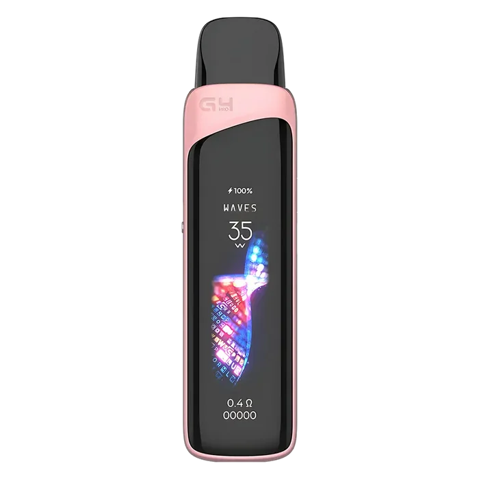 Uwell Caliburn G4 Pro Pod Kit in Fantasy Pink – advanced pod system with 1000mAh built-in battery, 2ml refillable pods, OLED display, and airflow control for MTL and RDTL vaping.