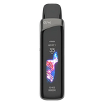 Load image into Gallery viewer, Uwell Caliburn G4 Pro Pod Kit in Iron Gray – advanced pod system with 1000mAh built-in battery, 2ml refillable pods, OLED display, and airflow control for MTL and RDTL vaping.
