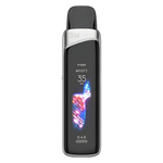 Load image into Gallery viewer, Uwell Caliburn G4 Pro Pod Kit in Pearl Silver – advanced pod system with 1000mAh built-in battery, 2ml refillable pods, OLED display, and airflow control for MTL and RDTL vaping.
