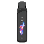 Load image into Gallery viewer, Uwell Caliburn G4 Pro Pod Kit in Stripe Black – advanced pod system with 1000mAh built-in battery, 2ml refillable pods, OLED display, and airflow control for MTL and RDTL vaping.
