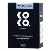 Uwell Caliburn/Koko Pods 4-Pack – 2ml top-fill, leak-proof design with Pro-FOCS flavor technology.