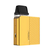 Vaporesso XROS Nano Pod Kit in Yellow – compact and square-shaped vape device with an adjustable airflow, and COREX coil tech for flavorful, consistent vaping.