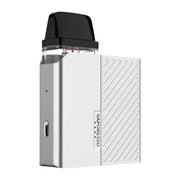 Vaporesso XROS Nano Pod Kit in Silver – compact and square-shaped vape device with an adjustable airflow, and COREX coil tech for flavorful, consistent vaping.