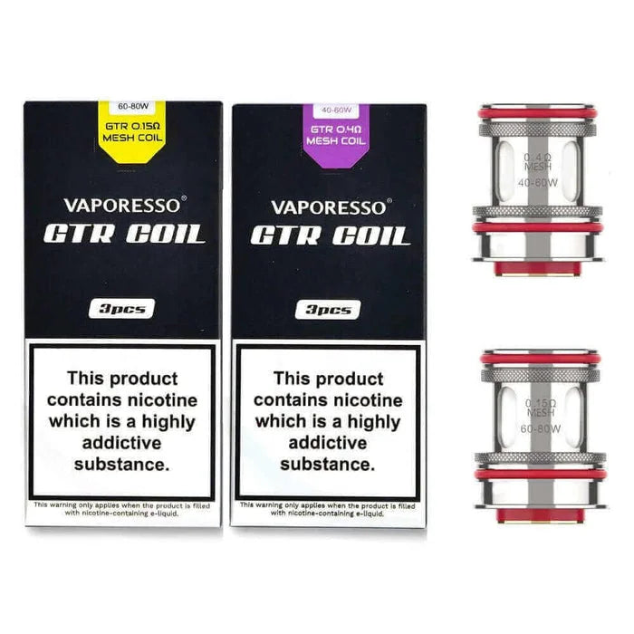 Vaporesso GTR Replacement Coils – high-performance coils designed for Vaporesso vape kits and tanks